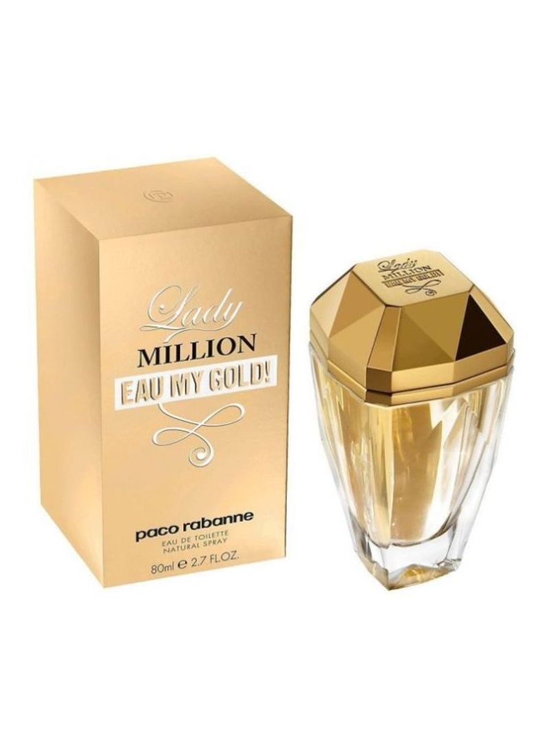 PACO RABANNE LADY MILLION EAU MY GOLD (W) EDT 80ML